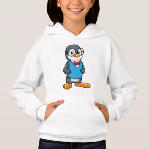 Pingouin Nerd avec lunettes