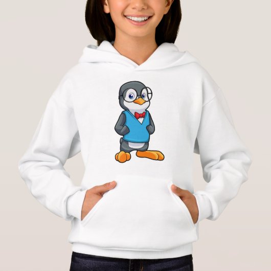 Pingouin Nerd avec lunettes (Devant)