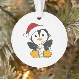 Pingouin Noël Neige Animaux d'hiver Pingouins