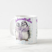 Pingouin père et son Mug "Kindness+Melt+All+I (Devant gauche)