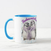 Pingouin père et son Mug "Kindness+Melt+All+I (Gauche)
