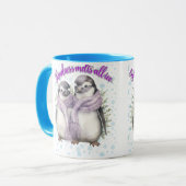 Pingouin père et son Mug "Kindness+Melt+All+I (Devant gauche)