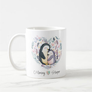 Pingouin personnalisé amour Mug