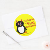 Pingouin pour Stickers World Domination (Enveloppe)