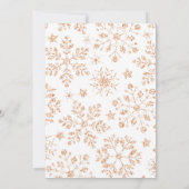 Pingouin rose Invitation d'anniversaire (Dos)