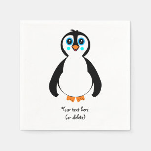 Pingouin serviettes en papier Cocktail