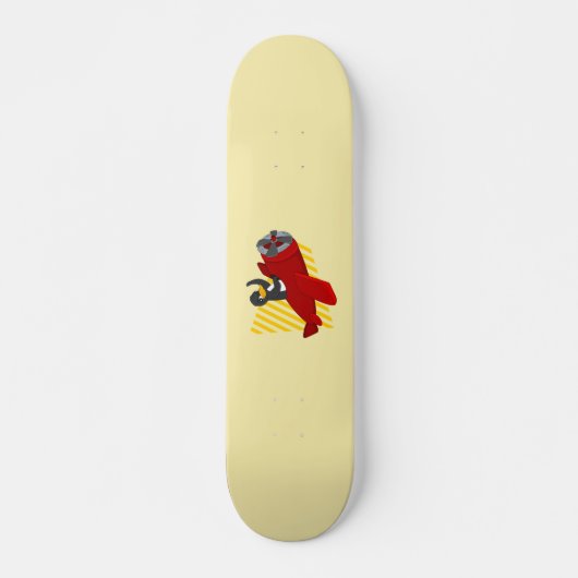 Pingouin volant dessin animé skateboard (Devant)