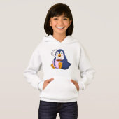 Pingouin with Cup of Coffee (Devant entier)