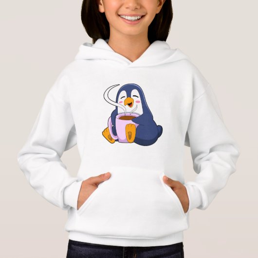 Pingouin with Cup of Coffee (Devant)