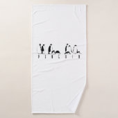 Pingouins (Serviette de bain)