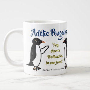 Pingouins Adélie 20 oz. mug par RoseWrites