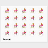 Pingouins Avec Cadeaux Présente Stickers (Feuille)