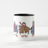 Pingouins Christmas Mug (Centre)
