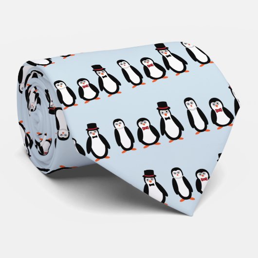 Pingouins - Cravate (Roulé)