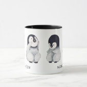 Pingouins Cut Mug Personnalisé (Centre)