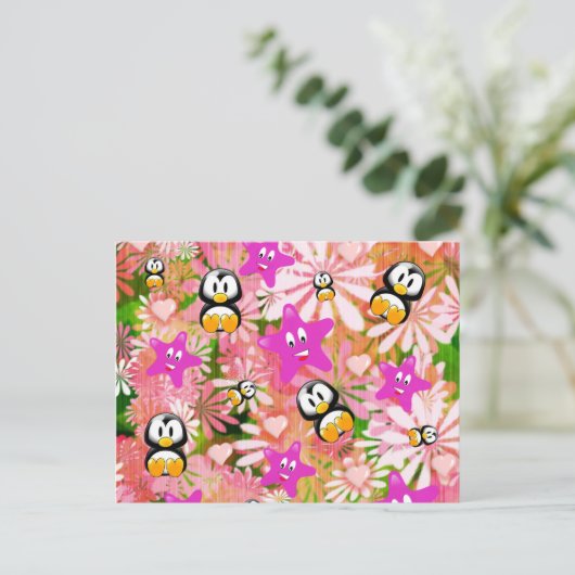 Pingouins de carte postale (Debout devant)