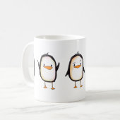 Pingouins de danse - tasse (Devant gauche)