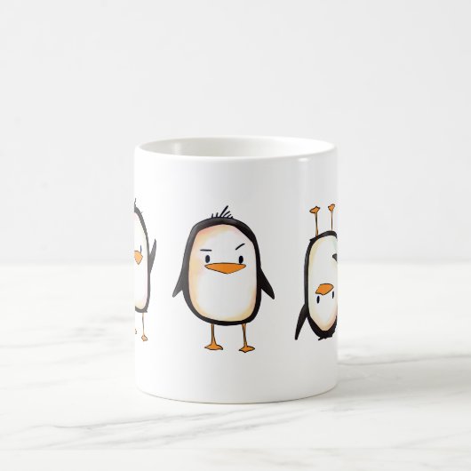 Pingouins de danse - tasse (Centre)