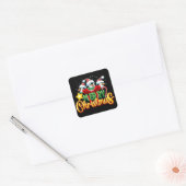 Pingouins de fête Joyeux Stickers de Noël (Enveloppe)
