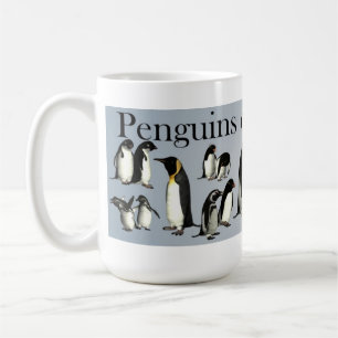 Pingouins de la tasse du monde
