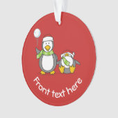 Pingouins de Noël (devant)