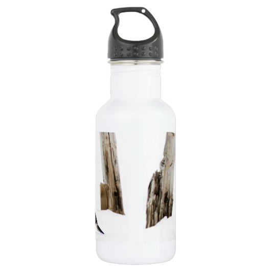 Pingouins embrassant - bouteille d'eau (Dos)