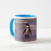 Pingouins sur la tasse de plage (Devant gauche)