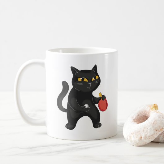 PINGPONG CAT KOFFIEMOK (Met donut)