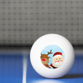 Pingpongbal voor de kerstman pingpongballen (Net)