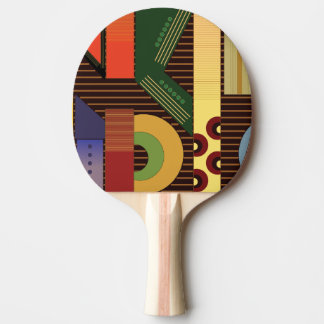 Pingpongbat met perspectief tafeltennisbatje