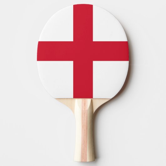 Pingpongpeddel met vlag van Engeland Tafeltennisbatje (Voorkant)