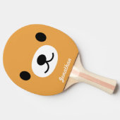 Pingpongpeddel van het Beer van de kinderschoenen Tafeltennisbatje (Zijkant)