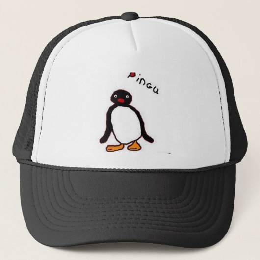 pingu trucker pet (Voorkant)