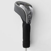 Pinguïkleurensplash Golfheadcover (Schuin)