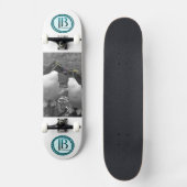 Pinguïkleurensplash Skateboard (Voorkant)