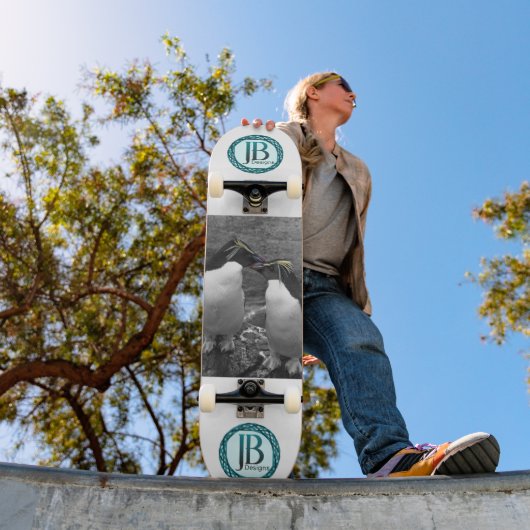 Pinguïkleurensplash Skateboard (Buiten 1)