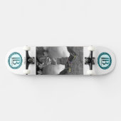 Pinguïkleurensplash Skateboard (Horizontaal)