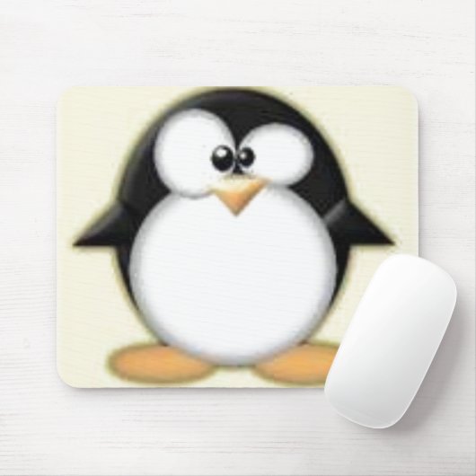 pinguïn # 2 muismat (Met muis)