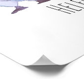 Pinguïn - aangepaste namen voor weddenschappen met poster (Hoek)