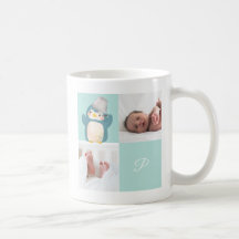Pinguïn • Alfabet Monogram Cute Baby Shower