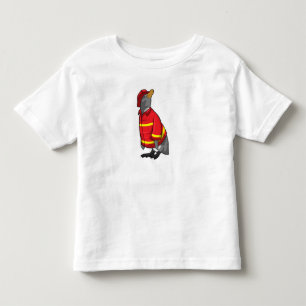 Pinguïn als brandweerman met Helmet Kinder Shirts