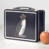 Pinguïn als piraat met Pet (In situ)