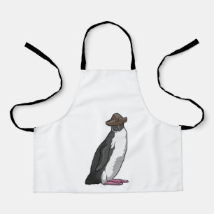 Pinguïn als piraat met Pet Schort