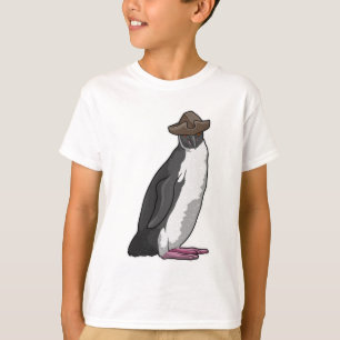 Pinguïn als piraat met Pet T-shirt