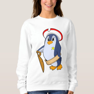 Pinguïn als piraat met Pet Trui
