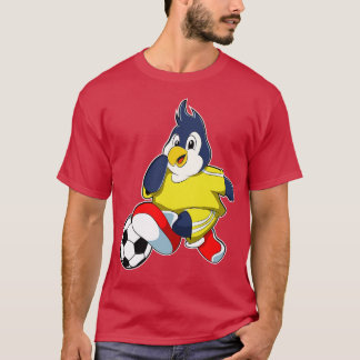 Pinguïn als speler met bal 3 t-shirt