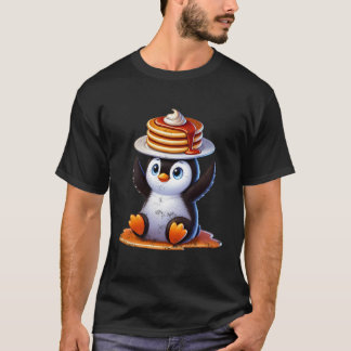 Pinguïn Balancing Pancakes T-shirt