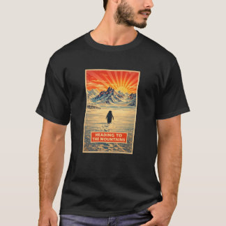 pinguïn berg t-shirt