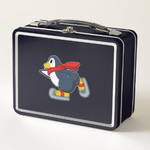 Pinguïn bij ijsschaatsen met ijsscheuren.PNG