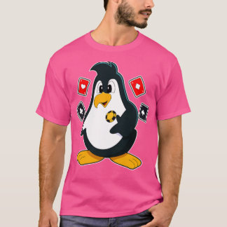 Pinguïn bij met kaarten 2 t-shirt